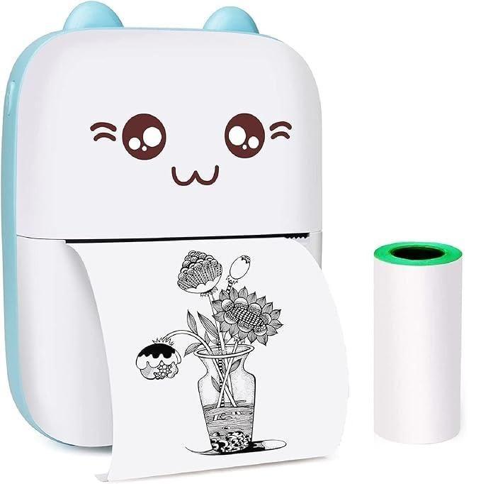 Inkless Bluetooth Pocket Printer – Compact, Portable, and Perfect for On-the-Go Printing