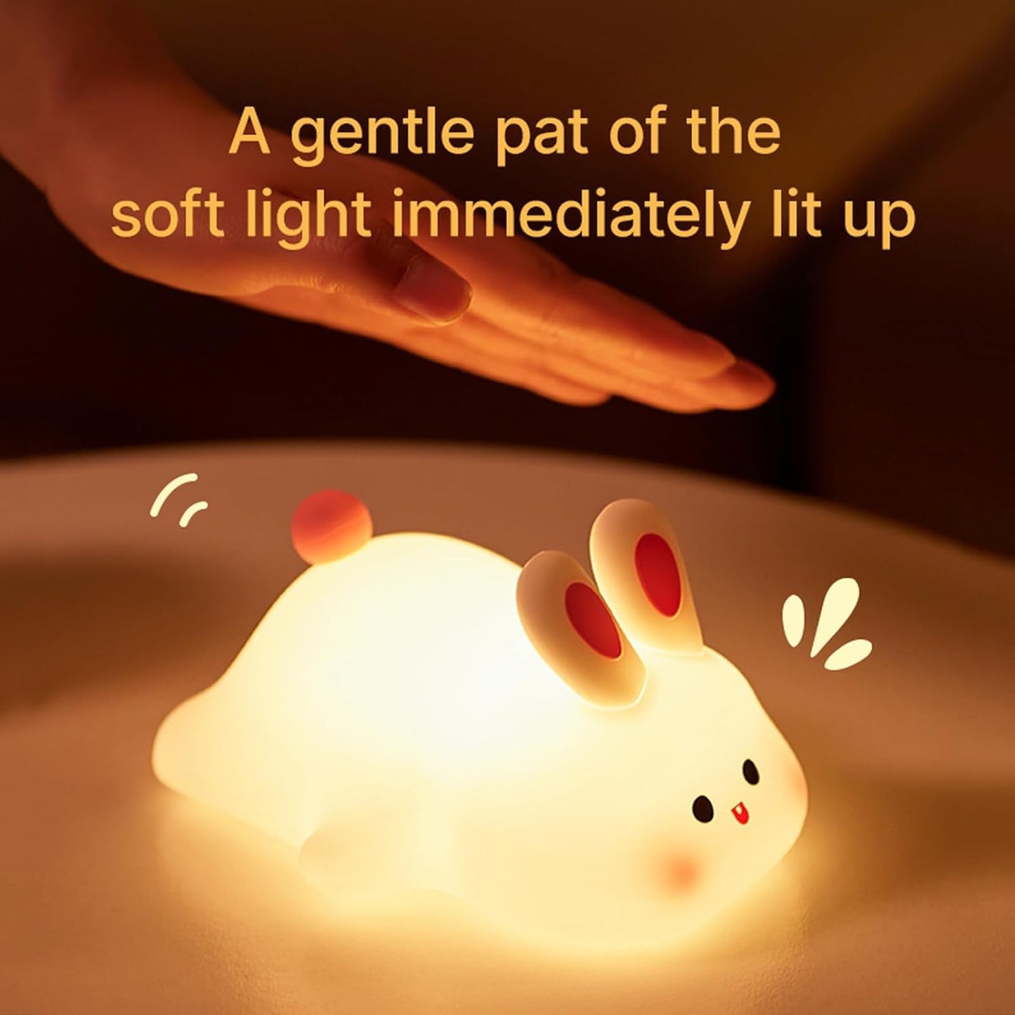 Bunny Silicone Glow Lamp