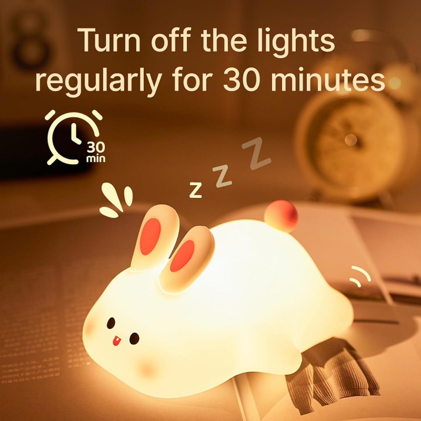 Bunny Silicone Glow Lamp