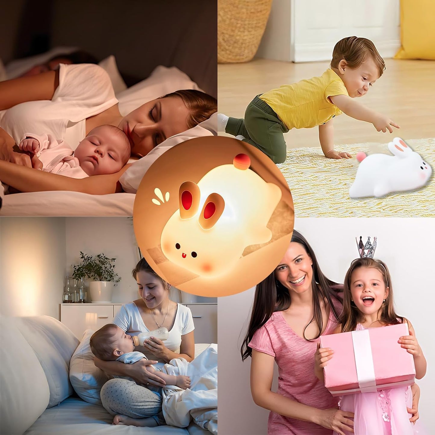 Bunny Silicone Glow Lamp