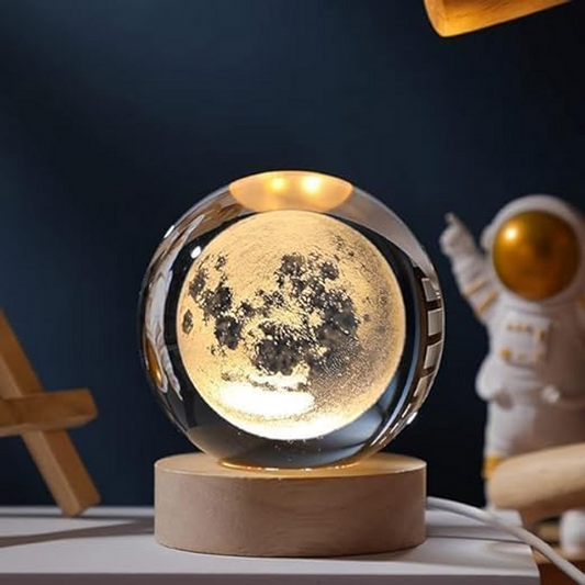 3D Crystal Lamp Ball – Elegant Decorative Lighting